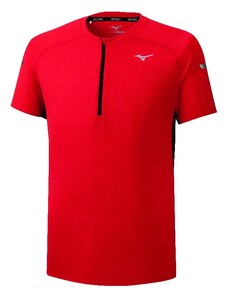 Men's T-shirt Mizuno Solarcut ER Trail HZ Tee red, L