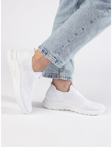 Shelvt Slip-on sneakers white