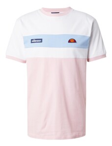 ELLESSE Majica 'Blockadi' svetlo modra / oranžna / pastelno roza / bela