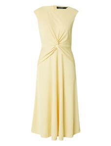 Lauren Ralph Lauren Koktejl obleka 'TESSANNE' svetlo rumena