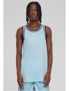 Urban Classics Men's Fishnet Tank Top - Blue