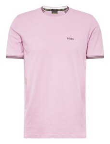 BOSS Majica ' Taul ' pastelno roza / črna