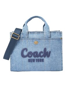 COACH Ročna torbica moder denim / vijolično modra