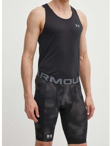 Kratke hlače za vadbo Under Armour HG Armour Printed črna barva