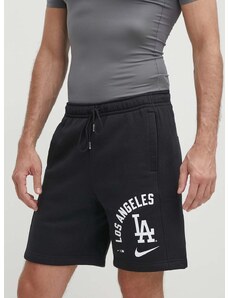 Kratke hlače Nike Los Angeles Dodgers moške, črna barva
