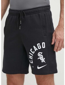 Kratke hlače Nike Chicago White Sox moške, črna barva