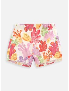 Kratke hlače za dojenčka Coccodrillo roza barva