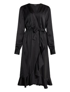 faina Koktejl obleka črna