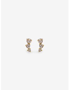Women's earrings in gold color with zirconia VUCH Patis Gold