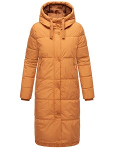 MARIKOO Zimski plašč 'Soranaa' temno oranžna