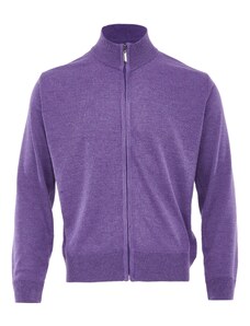 BLONDA Pletena jopa temno liila