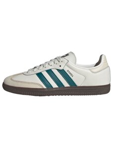 ADIDAS ORIGINALS Nizke superge 'Samba' bež / smaragd / naravno bela