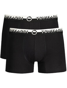 TRUSSARDI MEN'S BLACK BOXER