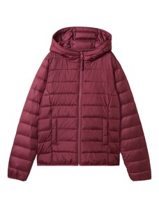 TOM TAILOR DENIM Prehodna jakna vinsko rdeča