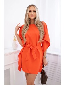 Kesi Batwings Oversize Dress Orange
