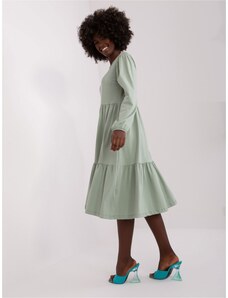 RUE PARIS Dress-RV-SK-5832.18X-Pistachio