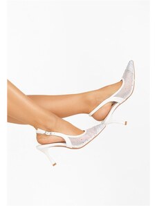 Zapatos Salonarji špičaki Valorise bela