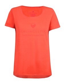 LIEBLINGSSTÜCK Majica 'Cia' oranžno rdeča