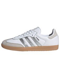 ADIDAS ORIGINALS Nizke superge 'Samba' kamen / srebrna / bela