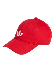 ADIDAS ORIGINALS Kapa 'Adicolor Classic Trefoil' rdeča / bela