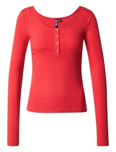 PIECES Majica 'PCKITTE' rdeča