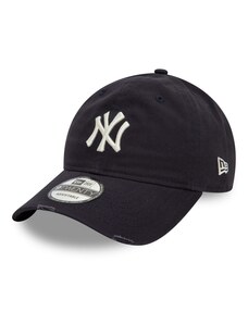 NEW ERA Kapa 'DISTRESSED 9TWENTY NEYYAN' nočno modra / off-bela