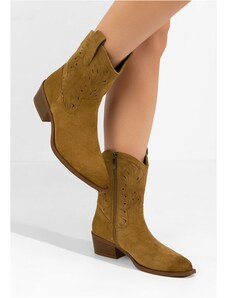 Zapatos Kavbojski gležnjarji Sharonna kaki