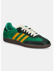Superge adidas Originals Samba OG W zelena barva, JI2681