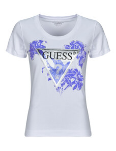 Guess Majice s kratkimi rokavi CN FLOWER TRIANGLE Guess
