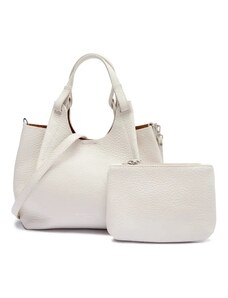 GIANNI CHIARINI Usnjena naramna torba + torbica Dua