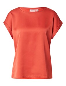 VILA Bluza 'VIEllette' oranžno rdeča