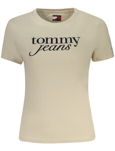 Ženska bež majica s kratkimi rokavi Tommy Hilfiger