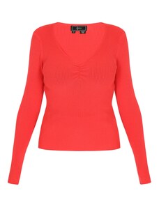 faina Pulover 'Comfortable' oranžno rdeča