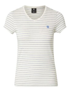 G-STAR Majica 'Eyben' mornarska / azur / pastelno modra / bela