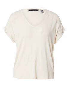 VERO MODA Majica 'VMVANESSA' kremna