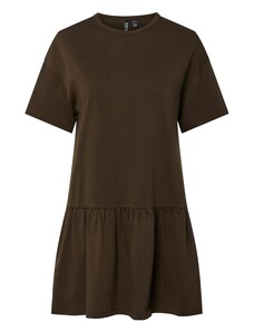 PIECES Obleka 'PCJamie' temno rjava