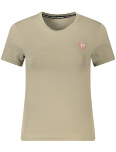 Bež ženska majica s kratkimi rokavi GUESS JEANS