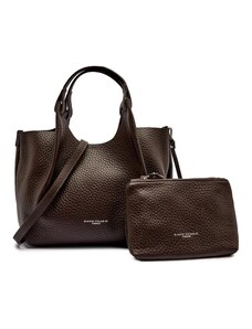 GIANNI CHIARINI Usnjena naramna torba + torbica Dua
