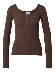 PIECES Majica 'PCKITTE' čokolada