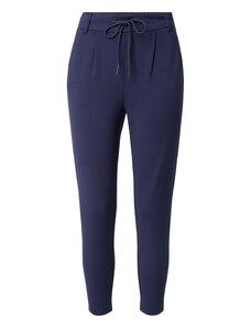 ONLY Hlače z naborki 'Poptrash' temno modra