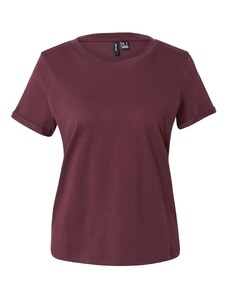 VERO MODA Majica 'VMPAULA' vinsko rdeča