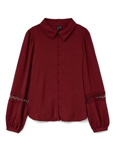 VERO MODA Bluza 'VMALVA' rjasto rjava