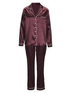 s.Oliver Pižama temno rdeča / bela