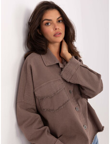 RUE PARIS Shirt-IT-KS-FL5779.87-dark beige