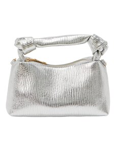 faina Ročna torbica srebrna