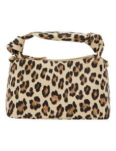 faina Ročna torbica rjava / svetlo rjava / črna