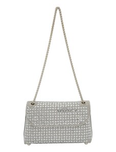 faina Pisemska torbica srebrna