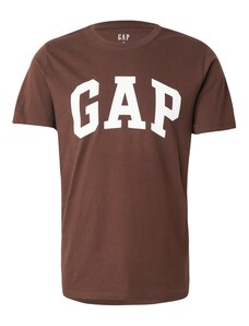 GAP Majica 'EVERYDAY' rjava / bela