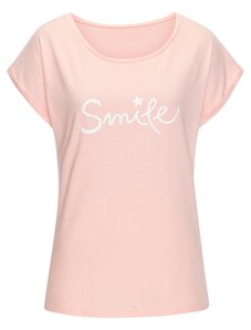 BEACH TIME Majica breskev / bela