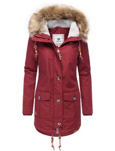 Ragwear Zimska jakna 'Jane' vinsko rdeča